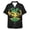 Dark Green, variant on Short Sleeve Shirts for Men Lapel Button Down Coconut Tree Graphic Print Summer Beach Tops