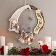 thumbnail image 2 of LADIGASU Christmas Door Hanging Flower Wreath Cute Doll Shopping Mall Hotel Scene Decoration Props Flower Wreath Decorations Ofertas Del Día Liquidación 1X Guirnalda para Colgar de La Puerta, 2 of 7