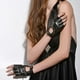 thumbnail image 2 of Guantes sin dedos Punk para Mujer Soledad con Remaches de Cuero, 2 of 5