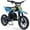 Blue, variant on TOXOZERS 50cc Dirt Bike for Kids,Mini Pit Bike for Boys and Girls 8＋,25 MPH Off Road Motor－Cycle with Disc Brakes,Red