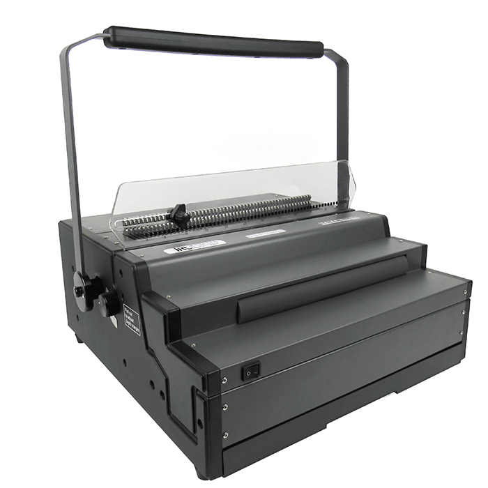 TBSD600MB TruBind Heavy Duty Spiral Coil Spine Binding Machine, Electric Coil Spine Inserter