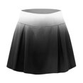 thumbnail image 3 of Gibobby faldas para mujer elegante Falda de tenis estampada casual para mujer Falda deportiva de yoga Falda corta(Negro， S), 3 of 4