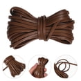 thumbnail image 3 of 1 rollo de cordón de cuero para hacer pulseras, tira de cuero para manualidades, joyería, cordón de cuero (estilo aleatorio), 3 of 7