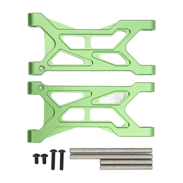 Brazos de Suspensión Trasera Brillar de Aleación de Aluminio para Coche RC 1/10 Color Verde
