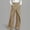 04-Khaki, variant on Women's Wrap Front Wide Leg Jeans, High Waisted Jeans for Women with Button Detail & Pockets, Casual Fashion Womens Jeans Trousers for Spring and Fall 16-White M