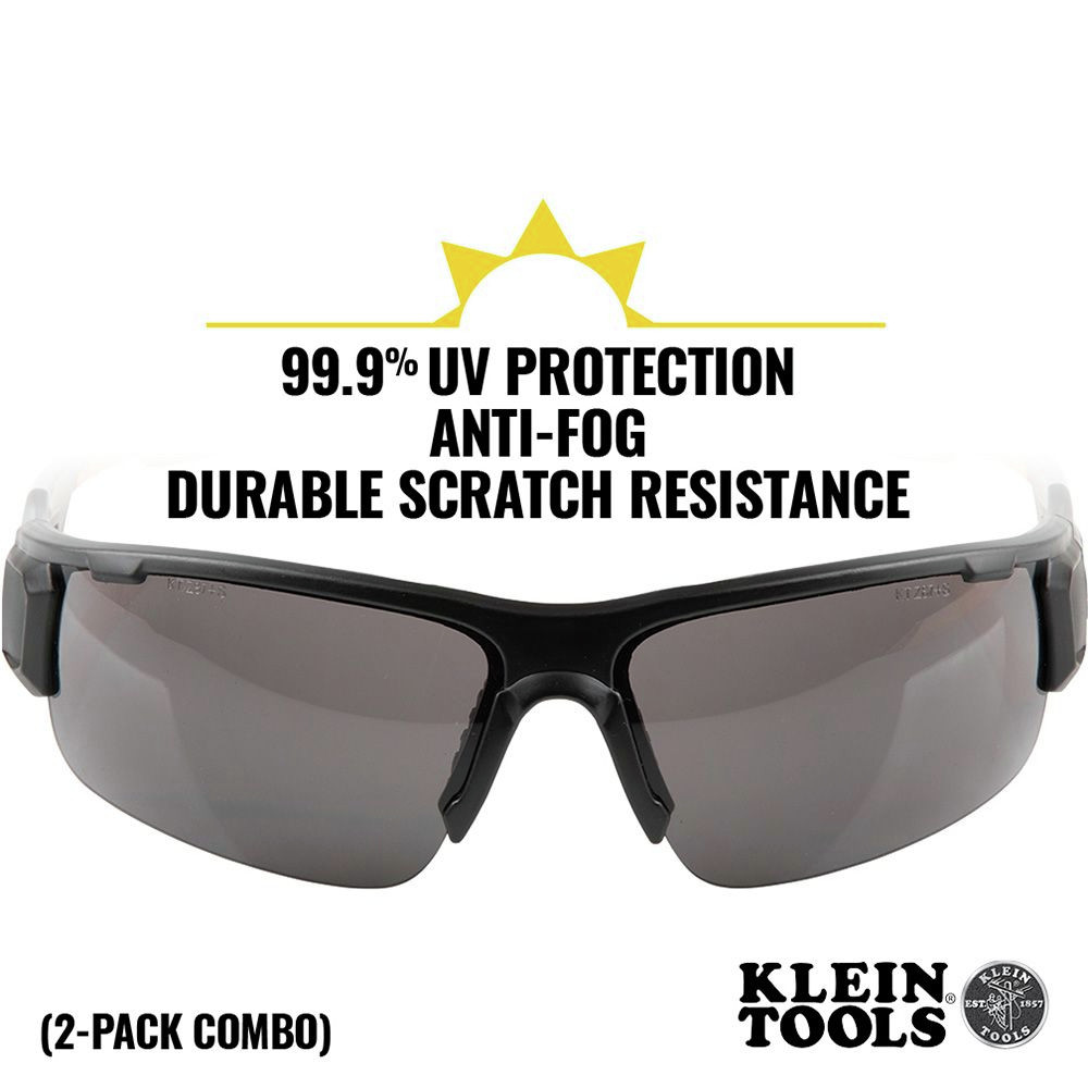 Klein Tools Pro Safety Glasses Semi Combo Pack