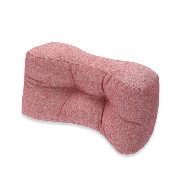Nvzi Almohadas lumbares para acampar, mochilas, almohadas de playa,almohadas para la espalda baja, almohadas protectoras lumbares, almohadas multifunción para el coche (rojas)