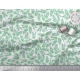 thumbnail image 2 of Soimoi Polyester Crepe Fabric Leaves & Floral Block Printed Craft Fabric by The Yard 52 Inch Wide, 2 of 3