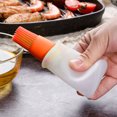 thumbnail image 3 of Ygjytge Cepillo Botella Aceite Silicona Con Escala para Hornear Barbacoa (naranja), 3 of 9