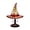 2-B, variant on Witch Hat Stained Glass Table Lamp, Sun & Star Motif Night Light with Pull Chain, Gothic Style Decorative Lamp for Bedroom, Living Room & Home Accent