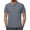 Gray, variant on SAWOBUUN Men's Printed Shirt Short Sleeve Geometric Pattern Business Casual Collared T-Shirt Breathable Summer Lightweight Top
