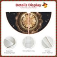 thumbnail image 3 of Lukts Dreamcatcher With Mandala Print Color Life Christmas Tree Skirt, Winter Holiday Tree Mat Decoration ,Can be Used as A Shawl-36", 3 of 6