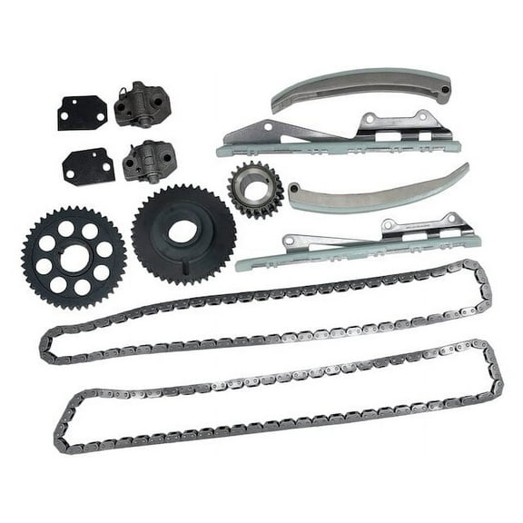 Front Timing Chain Kit - Compatible with 1997 - 2001 Ford F-150 4.6L V8 VIN W Triton Romeo 1998 1999 2000