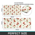 thumbnail image 7 of Pioneer Flower Floral Print Pattern Kitchen Rugs Sets Of 2,Anti Fatigue Kitchen Mat Rugs Non Slip Washable,Decorative Kitchen Floor Mats for Kitchen,Sink,Laundry,17"x30"+17"x47", 7 of 7
