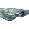 thumbnail image 4 of HR HANDCRAFT RUGS HR Marble Rugs Abstract Livingroom & Dining Room Chick Area Rug Non-Shedding Turquoise - 5' X 7', 4 of 5