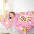 thumbnail image 3 of Erosebridal Capybara Twin Bedding Sets for Kids, Fairy Castle Bedding Comforter Set, Pink Reversible, 7-Piece, 3 of 7