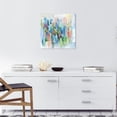 thumbnail image 2 of Wynwood Studio Canvas Deep Thoughts Abstract Paint Wall Art Canvas Print Blue 20x20, 2 of 3