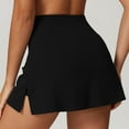 thumbnail image 4 of vigerkar Skirts for Women High Waisted A Line Tennis Golf Athletic Casual Skorts with Pockets Black, L, 4 of 5