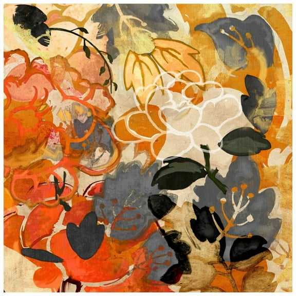 "Meadow Larks" Painting Print on Wrapped Canvas