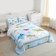 thumbnail image 3 of Homewish Cartoon Plane Bedding Comforter Set 2pcs for Kids Children Teens,Kawaii Aircraft Twin Comforter Sets Microfiber,Transportation Theme Breathable Bedding Set,Ultra Soft Home Decor,Reversible, 3 of 8