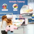 thumbnail image 4 of Infans Kids Writing Desk Student Study Table Height Adjustable w/Tilt Desktop, 4 of 7