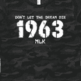 thumbnail image 4 of Inktastic Don't Let the Dream Die 1963 MLK Women's T-Shirt, 4 of 5