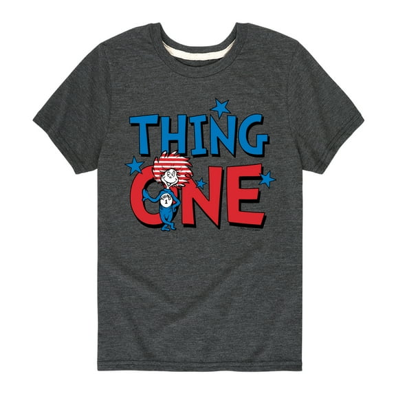 Dr. Seuss - American Thing One - Toddler And Youth Short Sleeve Graphic T-Shirt