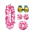 thumbnail image 3 of Bonito conjunto de disfraz de collar hawaiano, accesorio de playa, conjunto de ropa de baile para fiesta de mujer Zulema falda hawaiana, 3 of 8