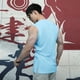 thumbnail image 5 of pstuiky Camisetas interiores de tirantes para hombre, Camisa informal de color liso con cuello en V y botones sin mangas para hombre Chaleco para hombre m, 5 of 5