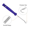 thumbnail image 4 of 8pcs Pick and Hook Set 165mm Zinc Alloy Nylon Handle for O Rings, Blue, 4 of 6