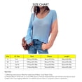 thumbnail image 5 of Long Sleeve Backless Sweater, Backless Sweater V Neck Loose Soft Comfortable  For Daily Life For Women For Dating ANGGREK L azul, 5 of 5