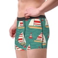thumbnail image 3 of Bingfone Yachts And Buoys Men's Underwear - Casual Stretch Boxer Briefs-X-Large, 3 of 7