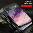 thumbnail image 2 of Nalacover For Google Pixel 6A Fit Slim Case,Stylish Galaxy Pattern Design Luxury Tempered Glass Back Case Anti-scratch Side with TPU Bumper Shockproof Camera Lens Protective Cover.C, 2 of 7