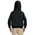 thumbnail image 2 of The Gildan Youth Heavy Blend 8 oz, 50/50 Hood - BLACK - XS, 2 of 2