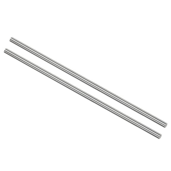 Uxcell Round Metal Rods 4.5mm x 200mm High Speed Steel (HSS) Lathe Bar Stock Tool 2 Pieces