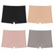 thumbnail image 1 of TrowBridge-bóxer sin costuras para mujer, lencería transpirable, cómoda, ropa interior de satén de seda, 4 piezas, 1 of 4