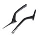 thumbnail image 3 of Embellecedor de parrilla delantera de 2 uds, reemplazo de moldura de parrilla de parachoques de plástico ABS negro brillante para Mazda CX‑5 CX‑8 2017-2019, 3 of 6