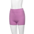 thumbnail image 5 of A2Y Women's Basic Solid Premium Cotton High Rise Bike Shorts Dark Mauve 3XL, 5 of 5