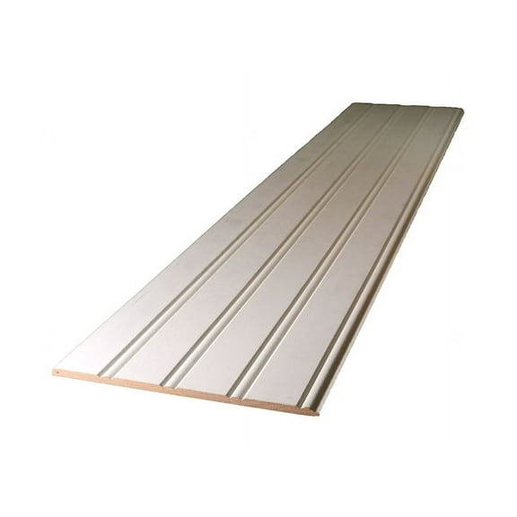 Alexandria Moulding 1/4 in. H X 7 in. W X 32 in. L Primed White MDF Wall Panel