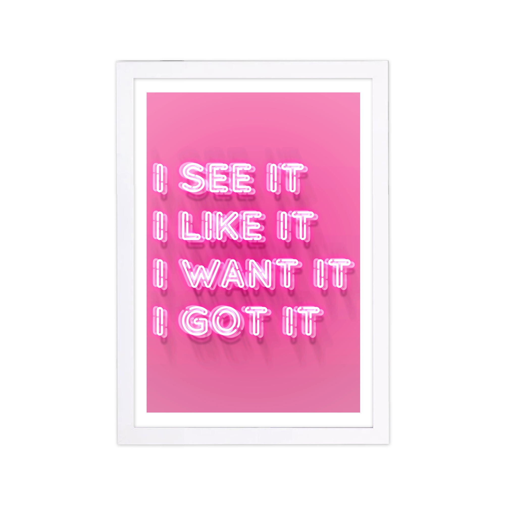 Wynwood Studio Typography and Quotes Framed Wall Art Prints 'See Like