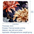 thumbnail image 5 of Ink Plant Printed Square Desk Mat Mousepad, 8.3x9.8 Inch, Non-Slip Rubber Bottom, Suitable for Office and Gaming, 5 of 6