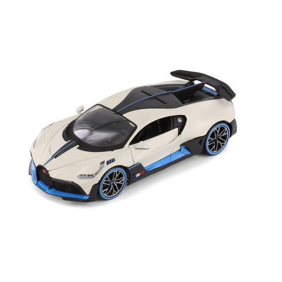 2019 Bugatti DIVO Hardtop Sports Car, White - Showcasts 38526WT - 1/24 Scale Diecast Model Car