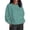 Light Blue, variant on Ninixx Sparkly Printed Sweatshirts for Women Thin Casual Long Sleeve Crew Neck Pullover Shirts Fall Fashion Pullover Clothes