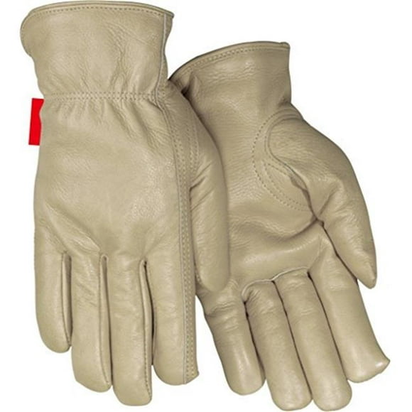 Glove Cowhide Shirred - Large