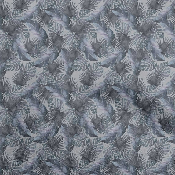 oneOone Polyester Spandex Gray Fabric Tropical Sewing Craft Projects Fabric Prints By Yard 56 Inch Wide