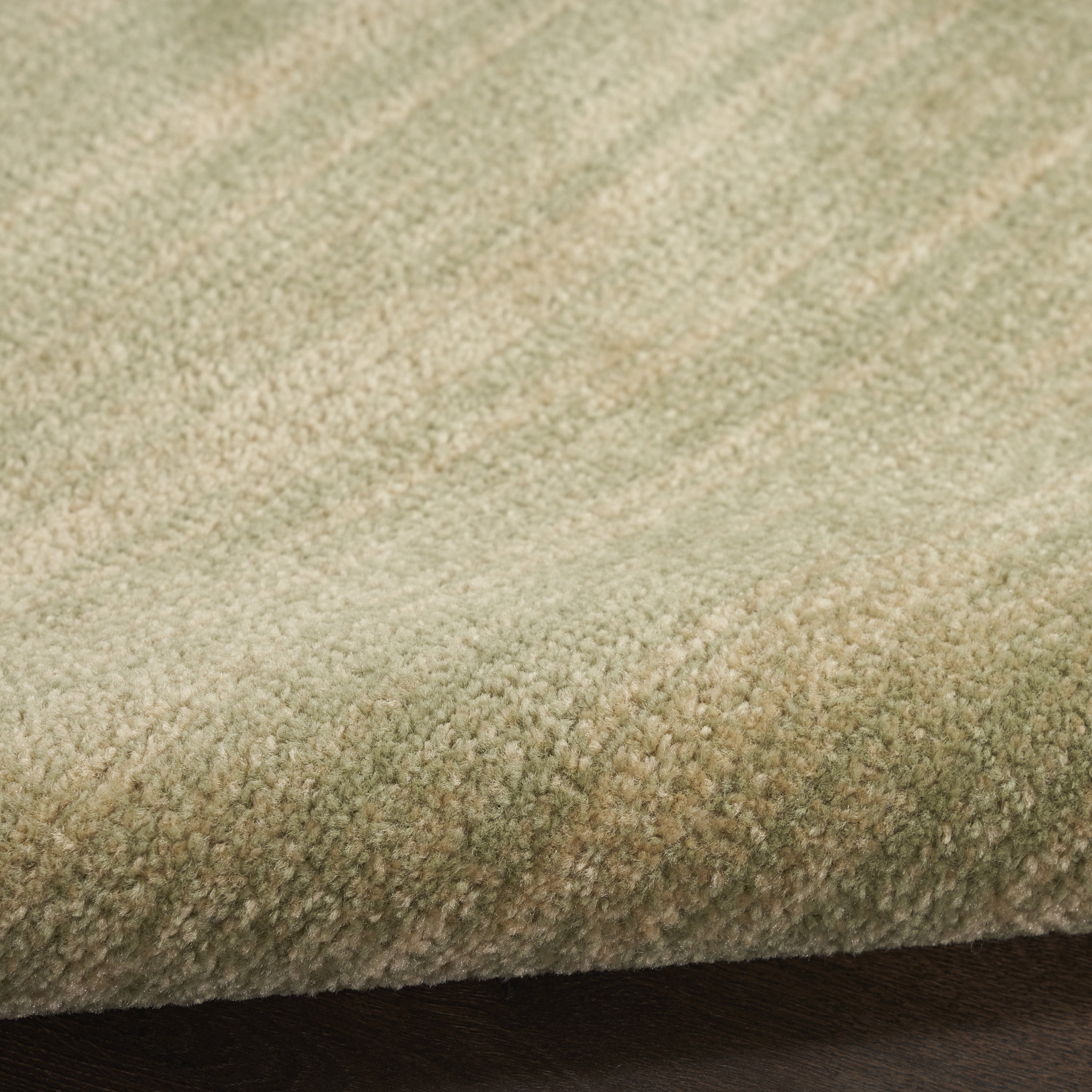 Nourison Essentials Indoor/Outdoor Green Gold 3' x 5' Area Rug (3x5)