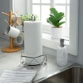 thumbnail image 3 of Kitchen Details Geode Paper Towel Holder, Chrome, 3 of 4
