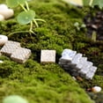 thumbnail image 3 of Bgsha 10PCS Artificial Stone Steps Fairy Tale Garden Decoration Tiny Landscape DIY, 3 of 10