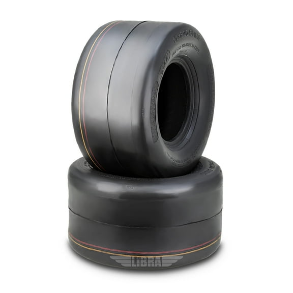 WANDA 11X6-5 Lawn Mower Tractor Cart Turf Tires 4 Ply 11x6x5 -Set 2-13205