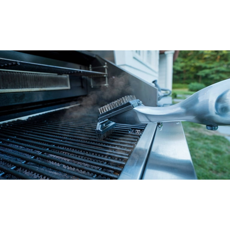 GRILL DADDY GRAND - Platinum Edition Grill Daddy Steam Barbeque Brush All  Metal Construction Clean your BBQ with the Incredible Power of Steam 